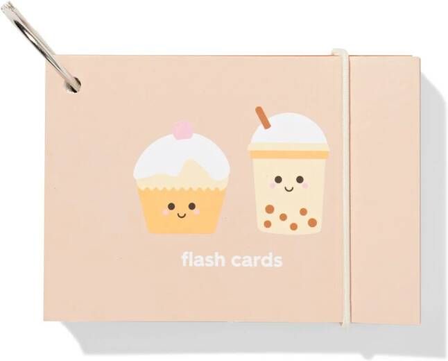 HEMA Flashcards Met Ring A7 Koffie 50 Stuks