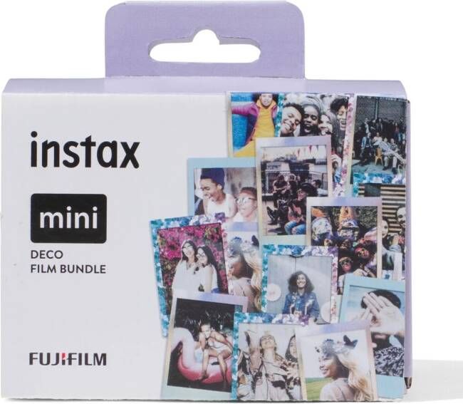 HEMA Fujifilm Instax Mini Fotopapier Deco Bundel (3x10 pk)