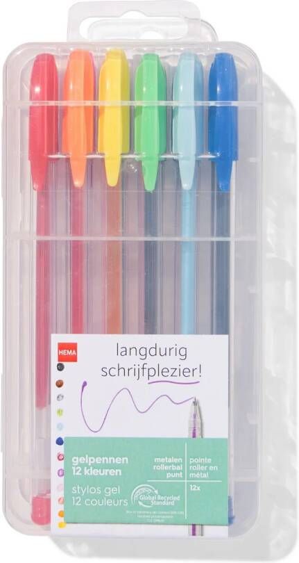 HEMA Gelpennen 12 Stuks