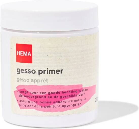 HEMA Gesso Primer Wit 250ml