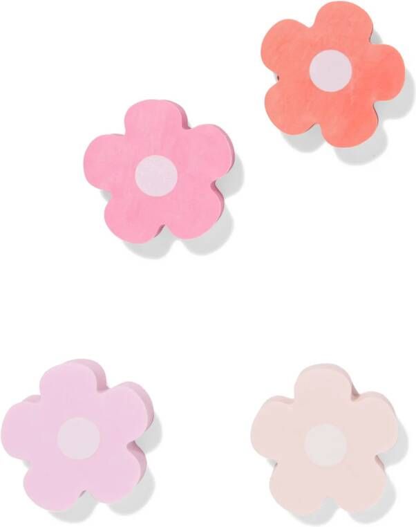 HEMA Gummenset Bloemen 4 Stuks
