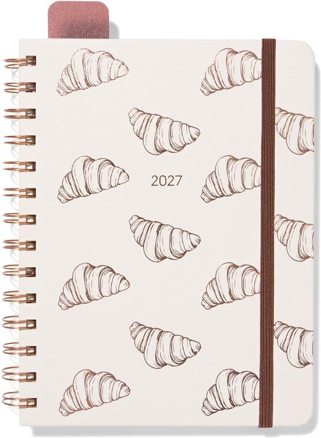HEMA Agenda 2027 20.2x15cm croissant (gebroken wit)
