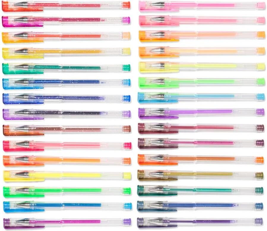 HEMA Gelpennen glitter 30 stuks (multicolor)