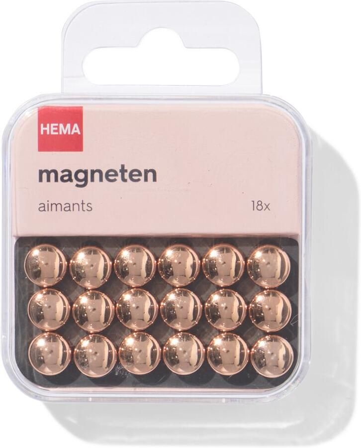 HEMA Magneten koffie 18 stuks (goud)