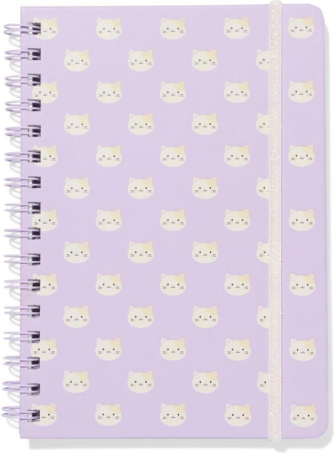 HEMA Notitieboek A5 gelinieerd katten
