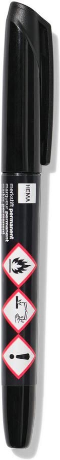 HEMA Permanent marker zwart
