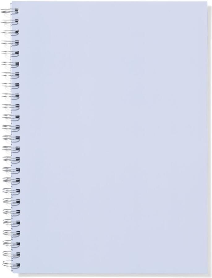 HEMA Plakboek 33x25cm blauw (lichtblauw)