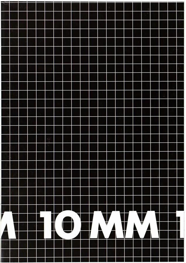 HEMA Schriften A4 geruit 10 mm 3 stuks (zwart)
