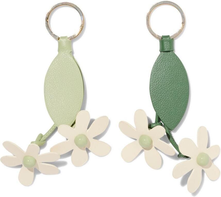 HEMA Sleutelhanger 6x5x13.5cm bloemen (multicolor)