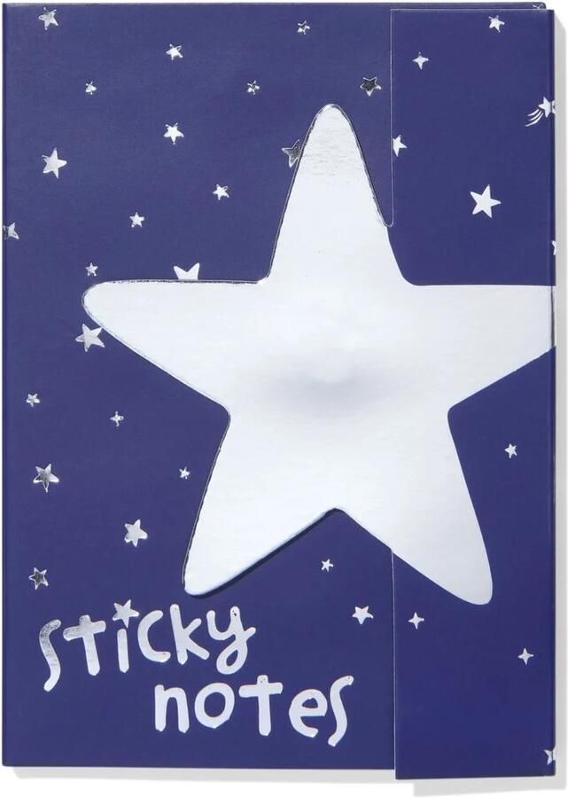 HEMA Sticky notes boekje (blauw)