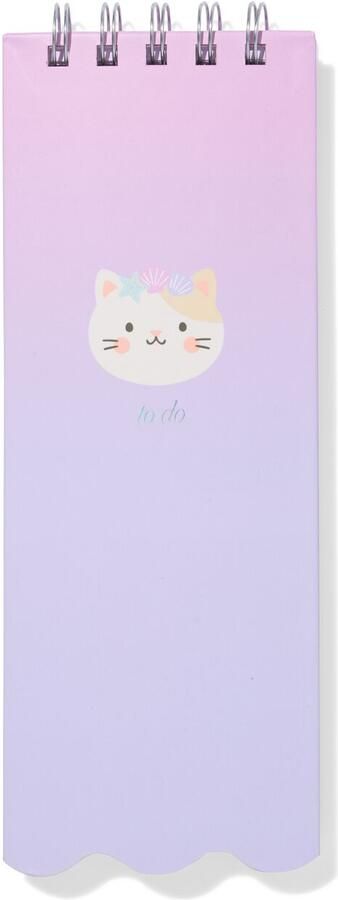 HEMA To do blok 8x22.4cm kat