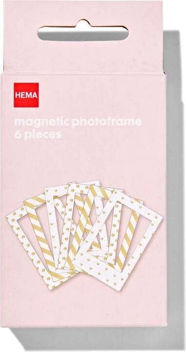 HEMA Instax Magnetische Fotolijst Glitters 6 Stuks