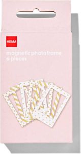 HEMA Instax Magnetische Fotolijst Glitters 6 Stuks