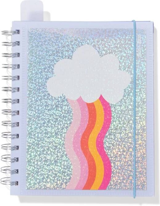 HEMA Insteek Schoolagenda 25-26 19x17cm Regenboog
