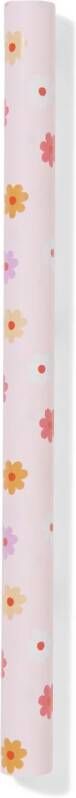 HEMA Kaftpapier 300x50cm Bloemen Roze