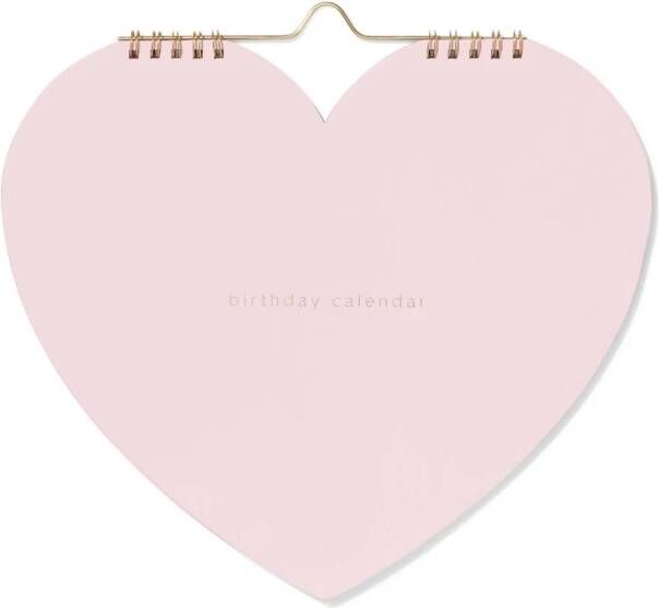 HEMA Kalender 23x26cm Hartje Roze