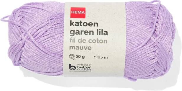 HEMA Katoen Garen Lila 50gram 105meter