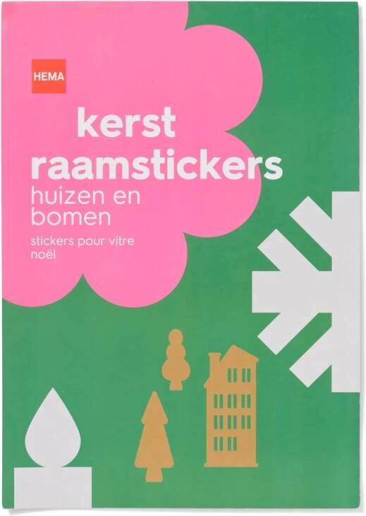 HEMA Kerst Raamstickers (multi)