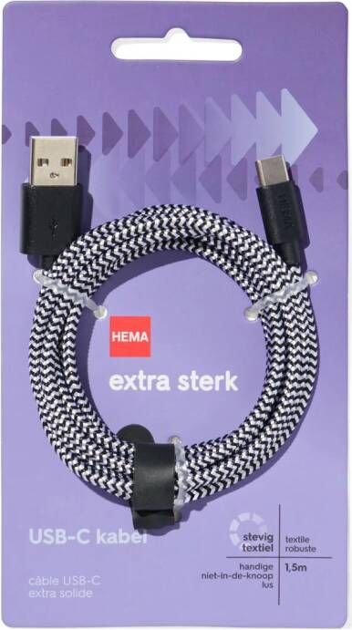 HEMA Laadkabel USB Naar USB-C 1.5m