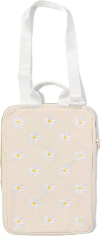 HEMA Laptoptas Canvas Bloemen