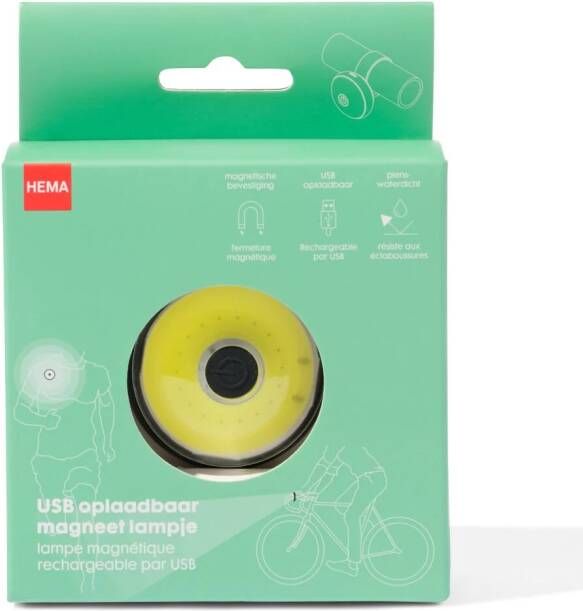 HEMA Magneetlampje USB Oplaadbaar Wit