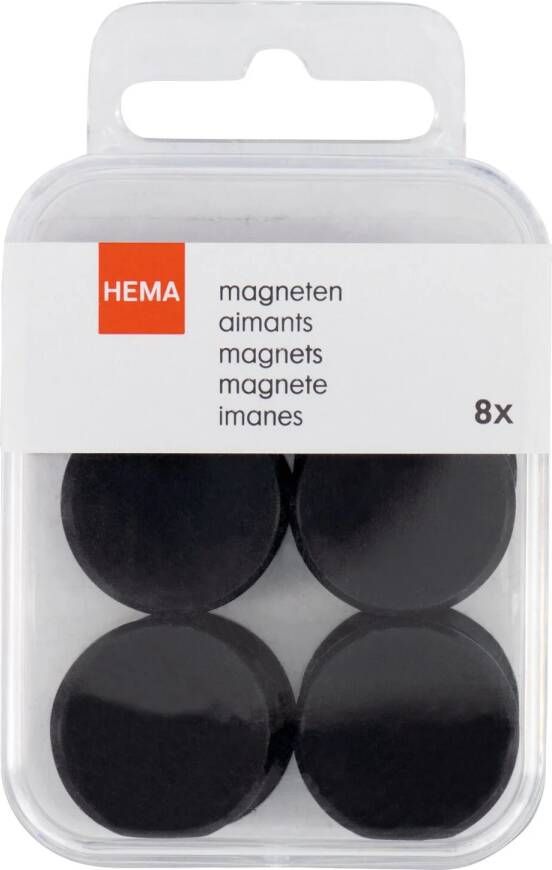 HEMA Magneten Ø2.3 Cm 8 Stuks