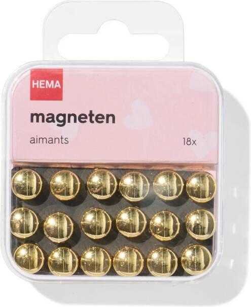 HEMA Magneten 6.5cm Rond 18 Stuks