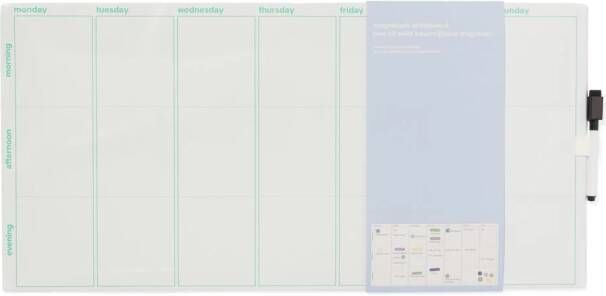 HEMA Magnetisch Whiteboard 30x60 Weekplanner