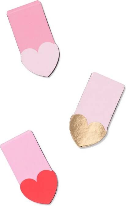 HEMA Magnetische Boekenlegger Roze 3 Stuks