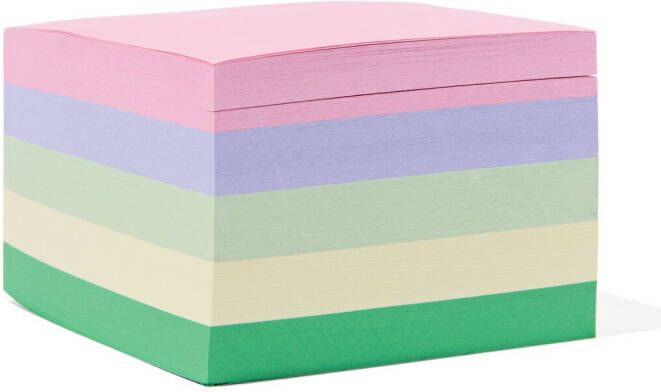 HEMA Memoblok Navulling Pastel