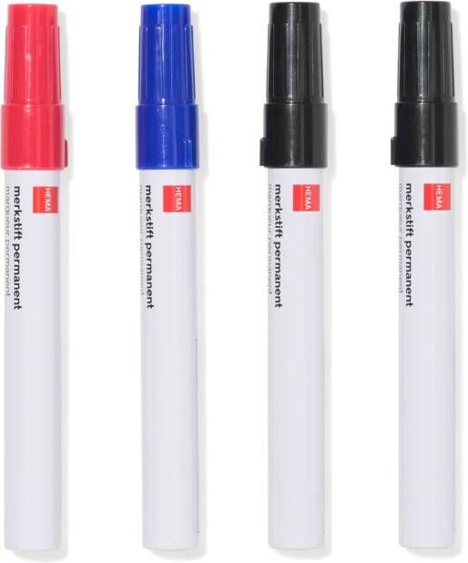 HEMA Merkstiften 4 Stuks