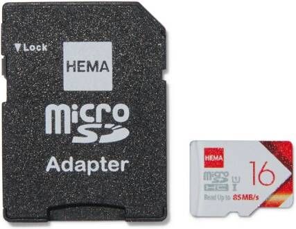 HEMA Micro SD Geheugenkaart 16GB