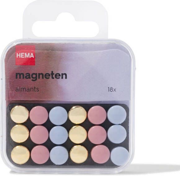 HEMA Mini Magneten Ø1cm 18 Stuks