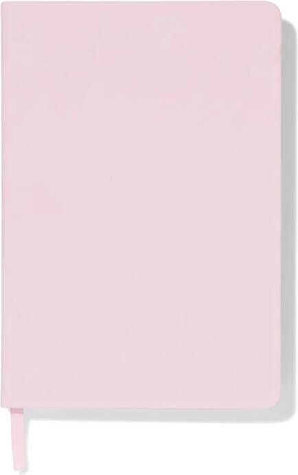 HEMA Notitieboek 15x22cm Hartjes Roze
