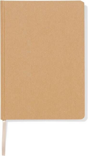 HEMA Notitieboek A5 Blanco Kraft
