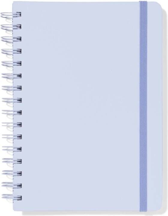 HEMA Notitieboek A5 Gelinieerd Blauw