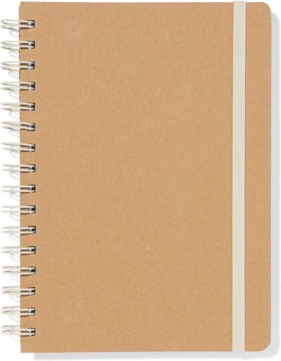 HEMA Notitieboek A5 Gelinieerd Kraft