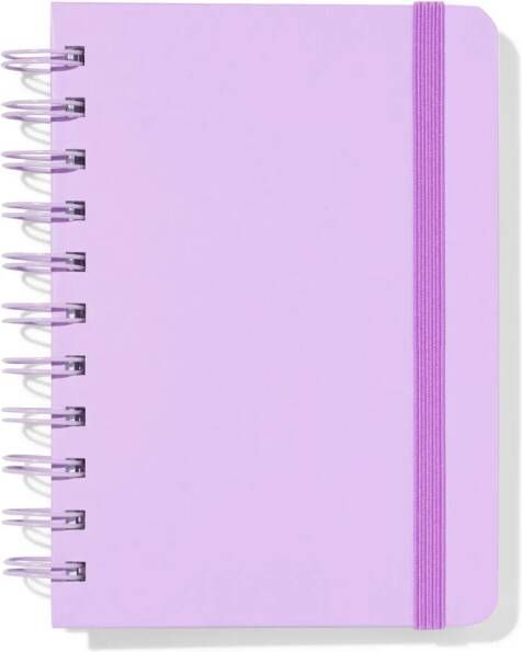 HEMA Notitieboek A6 Gelinieerd Lila