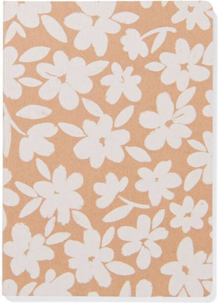HEMA Notitieboek Bloemen A5 Gelinieerd