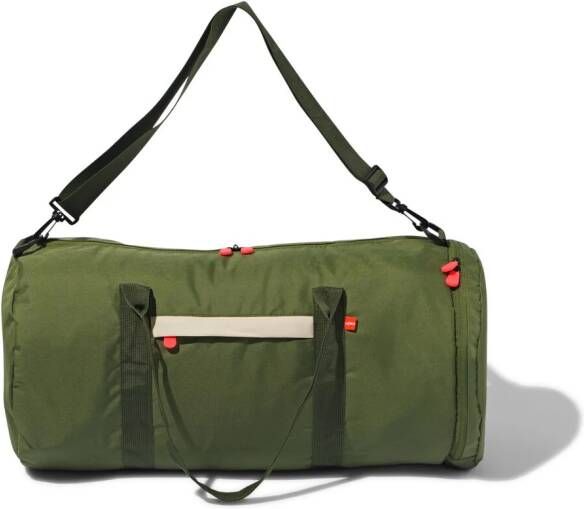 HEMA Opvouwbare Duffel Tas RPET 38L 53x26x28 Groen