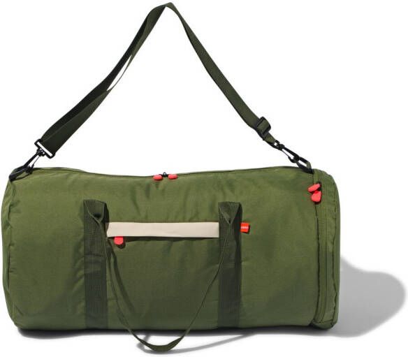 HEMA Opvouwbare Duffel Tas RPET 38L 53x26x28 Groen