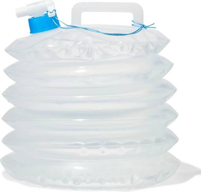 HEMA Opvouwbare Jerrycan 10L (semi transparant)