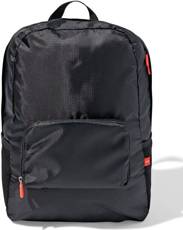 HEMA Opvouwbare Rugtas 25x15x35 Zwart