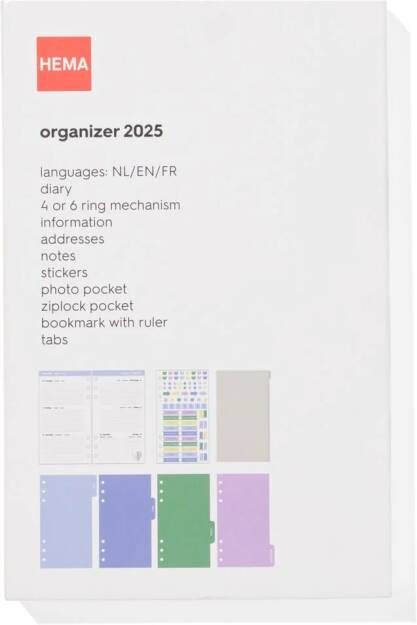 HEMA Organizer 2025 Groot