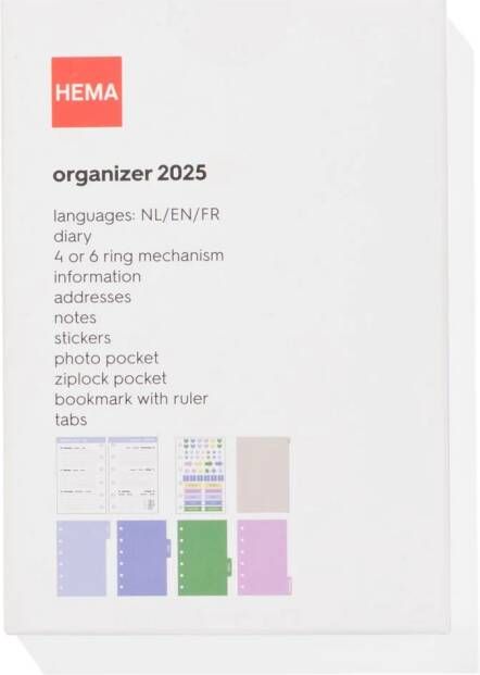 HEMA Organizer 2025 Klein