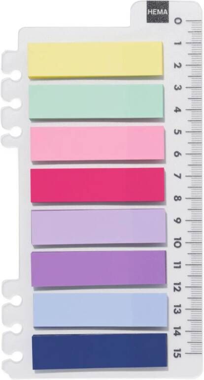 HEMA Pagina Markers 17cm 8 Stuks