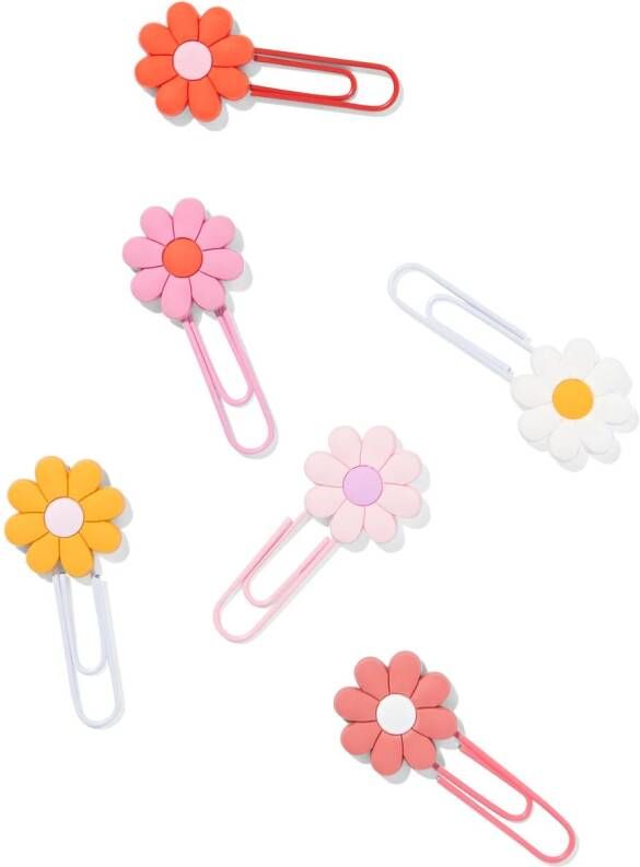 HEMA Paperclips Bloemen 6 Stuks