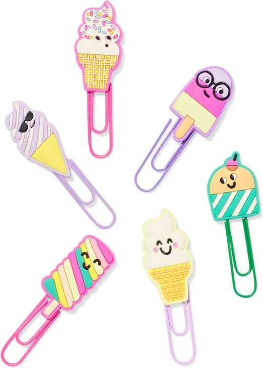 HEMA Paperclips Ijsjes 6 Stuks