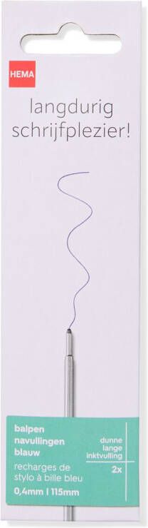 HEMA Penvulling Dun Voor 0.4mm Pen