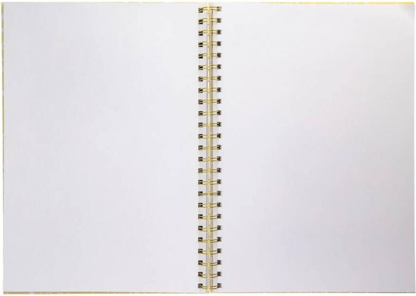 HEMA Plakboek Blanco Met Spiraal 32.5x23 Beige